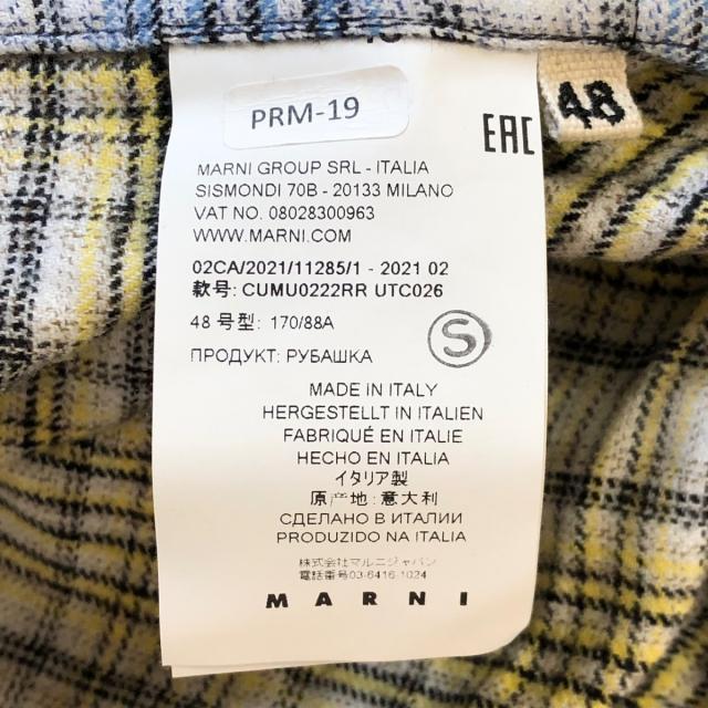Marni - マルニ 長袖シャツ サイズ48 M メンズ美品 の通販 by ブラン
