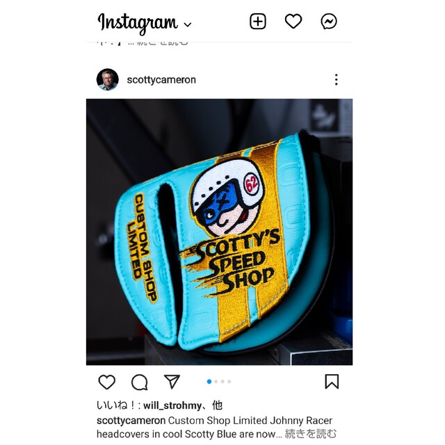 Scotty Cameron - 送料無料 スコッティキャメロン パターカバー