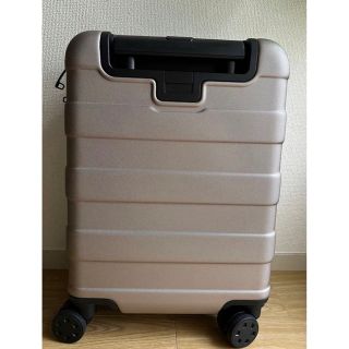 MUJI (無印良品) - 無印良品 ハードキャリーケース 19L ベージュの通販 ...