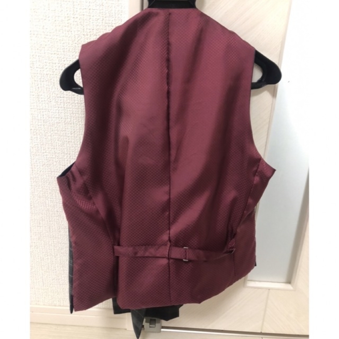 青山(アオヤマ)の洋服の青山　ベスト　ズボン　セット メンズのスーツ(セットアップ)の商品写真