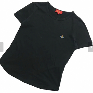 ヴィヴィアンウエストウッド(Vivienne Westwood)のvivienne westwood redlabel 半袖tシャツ　ブラック(Tシャツ(半袖/袖なし))
