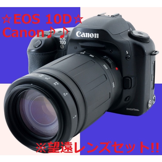 美品☆Canon EF-S 55-250mm IS☆お手軽望遠レンズ