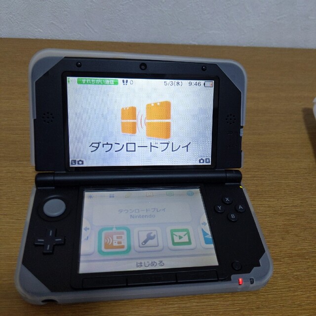 ゲームソフトゲーム機本体Nintendo 3DS  LL 本体ブラック　+　ブレイブリーデフォルト