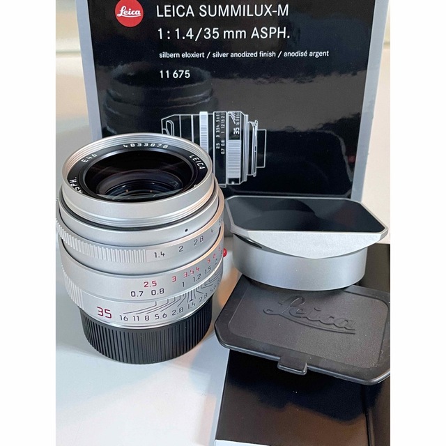 LEICA(ライカ)のsummilux 35mm f1.4 ASPH ズミルックス ライカ Leica スマホ/家電/カメラのカメラ(レンズ(単焦点))の商品写真