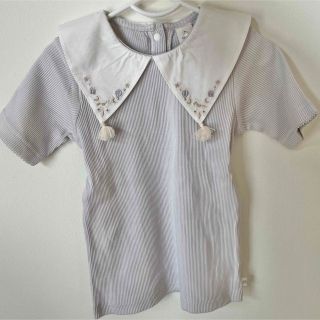 フタフタ(futafuta)のタグ付き未使用♡cottoli半袖Tシャツ110(Tシャツ/カットソー)