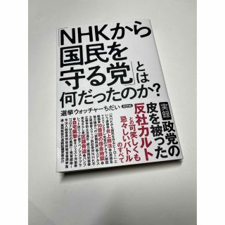 「ＮＨＫから国民を守る党」とは何だったのか？(人文/社会)