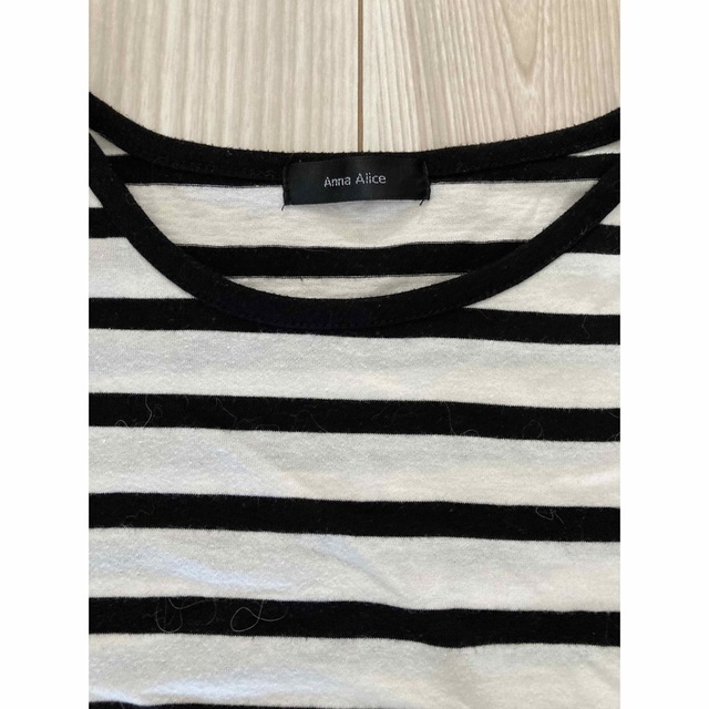 ボーダー切り替えTシャツ メンズのトップス(Tシャツ/カットソー(半袖/袖なし))の商品写真