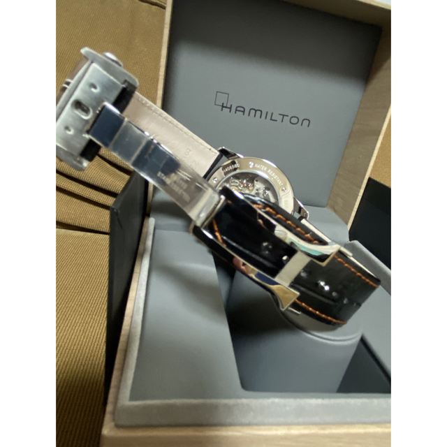 新品未使用 Hamilton ハミルトン レイルロード クロノ 腕時計