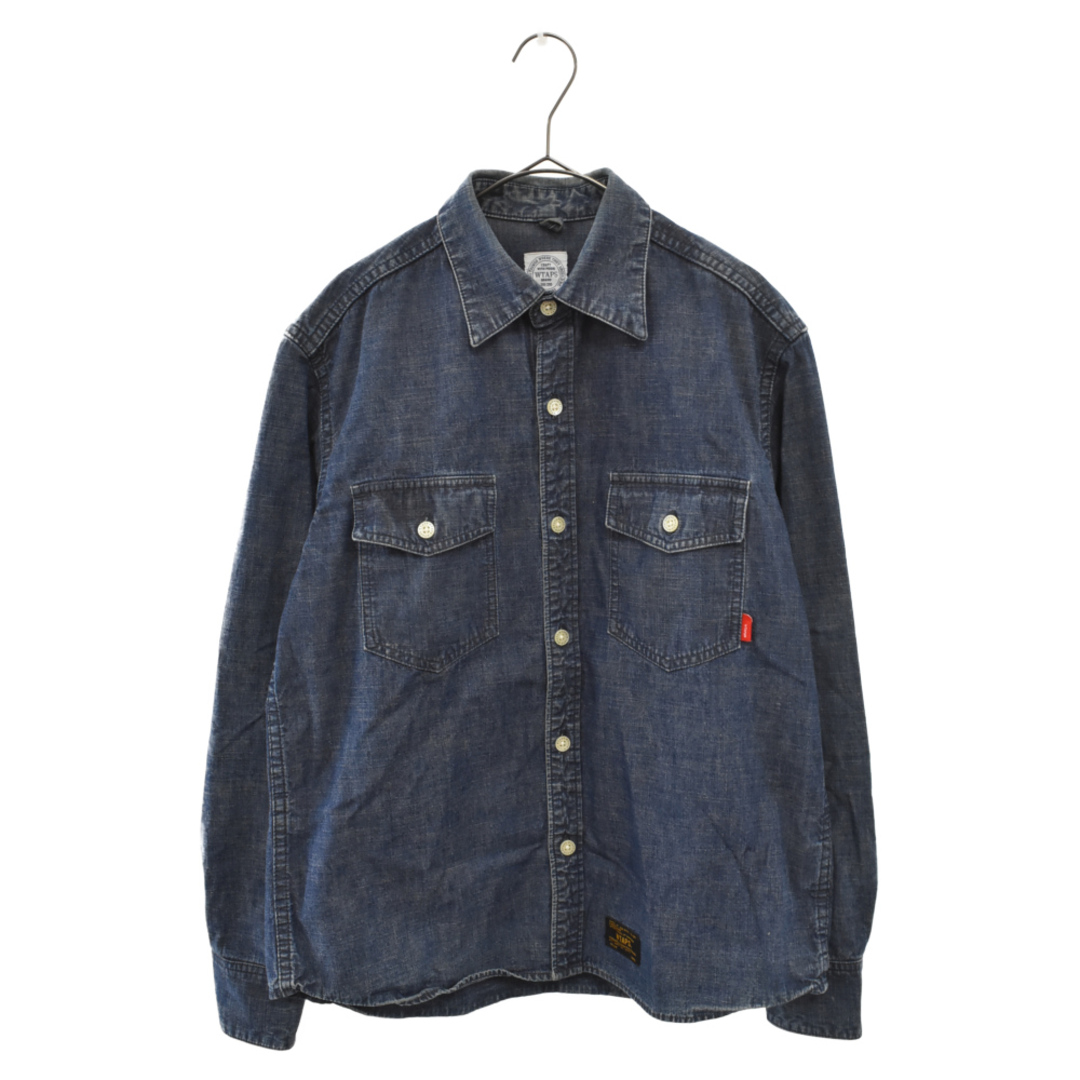 W)taps - WTAPS ダブルタップス L/S DENIM SHIRTS 長袖インディゴ