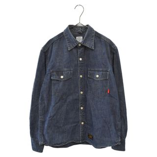 WTAPS WCPO/LS/COTTON.DENIM 黒Sデニムオーバーシャツ