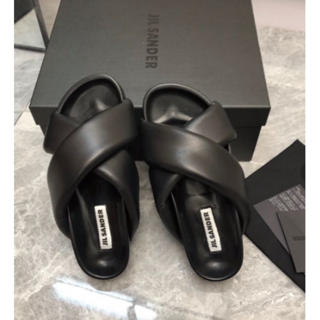 Jil Sander クロスストラップ スライド サンダル ランキング第1位 37