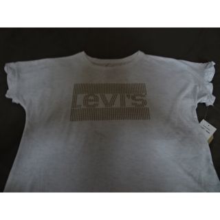 リーバイス(Levi's)のUSA購入 リーバイス ラメ入り 袖口フリルデザインＴシャツ USガールズXL(Tシャツ(半袖/袖なし))