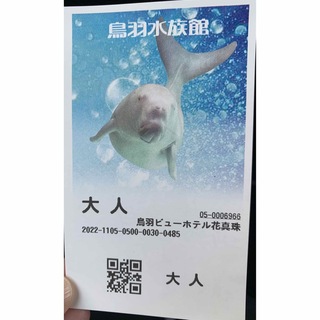 鳥羽水族館　チケット　大人(水族館)