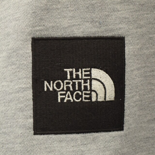 THE NORTH FACE ザノースフェイス NT61821R HEATHER LOGO BIG HOODIE  へザーロゴビックロゴプルオーバーパーカー フーディー グレー