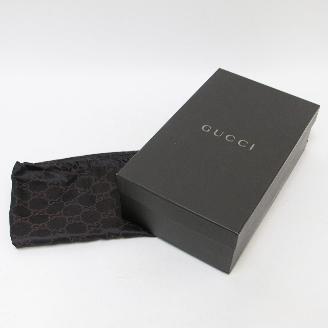 Gucci - GUCCI グッチ サンダル フラット シューズ 靴 ブラウン系 6.5