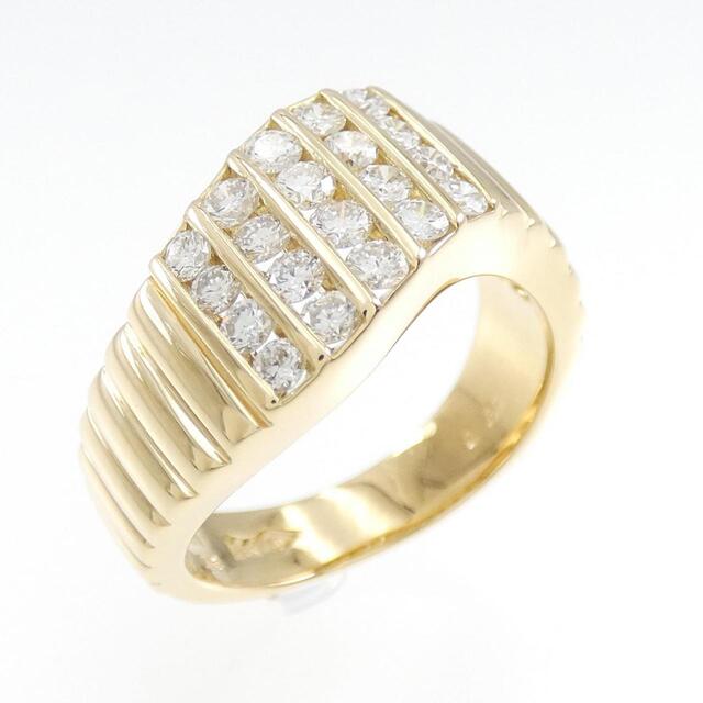 K18YG ダイヤモンド リング 0.60CT | フリマアプリ ラクマ K18YG ダイヤモンド リング 0.600CT