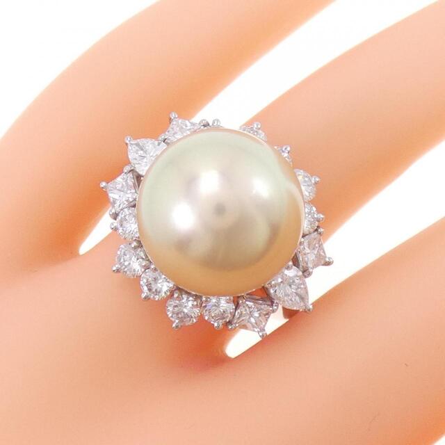 タサキ 白蝶パール リング 14.4mm タサキ 白蝶パール リング 14.4mm