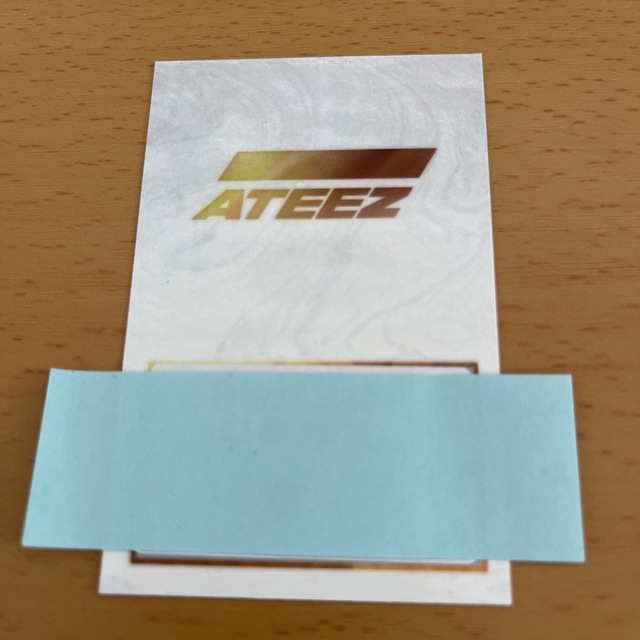 ATEEZ アチズ ソンファ サノク 公開放送 トレカ