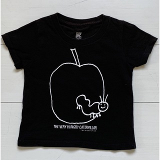 グラニフ(Design Tshirts Store graniph)のグラニフ はらぺこあおむし Tシャツ 90 ブラック(Tシャツ/カットソー)