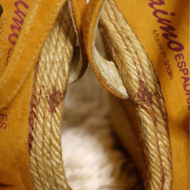 gaimo(ガイモ)のgaimo ガイモ スエード エスパドリーユサンダル サイズ35 22.5cm レディースの靴/シューズ(サンダル)の商品写真