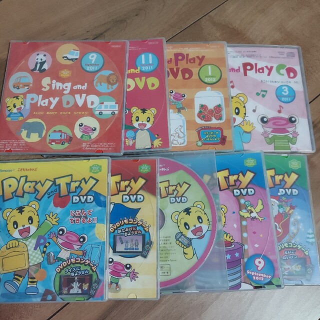 こどもちゃれんじ　English　9枚 エンタメ/ホビーのDVD/ブルーレイ(キッズ/ファミリー)の商品写真