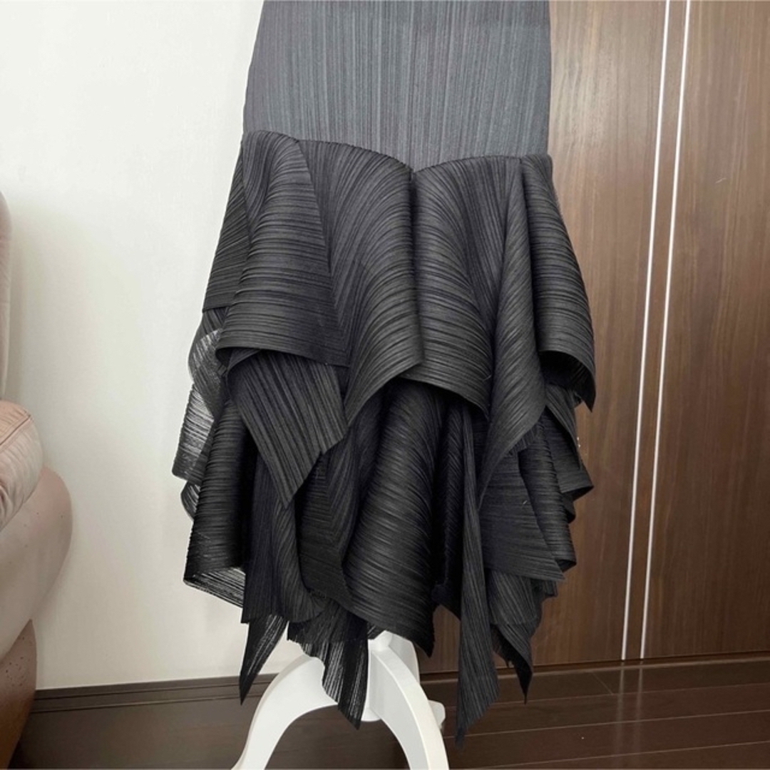 PLEATS PLEASE ISSEY MIYAKE(プリーツプリーズイッセイミヤケ)の美品イッセイミヤケプリーツプリーズワンピース☆ レディースのワンピース(ロングワンピース/マキシワンピース)の商品写真