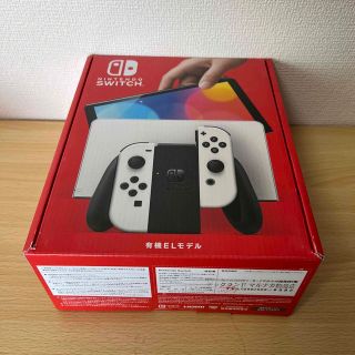 ニンテンドースイッチ(Nintendo Switch)の【新品未使用】Nintendo Switch 有機ELモデル ホワイト(家庭用ゲーム機本体)