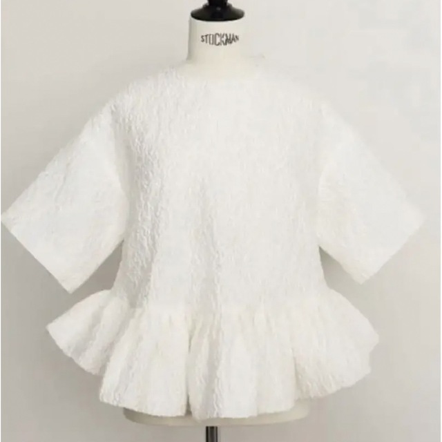 新品 Gypsohila ジプソフィア Flower Gloss Tee 白-