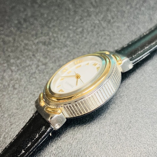 【良品 可動品】ティファニー 腕時計 18Kコンビ インタリオ ギャランティ