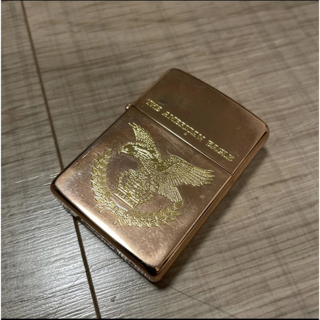 ZIPPO(ジッポー)のZippo 斜めロゴ　斜体ロゴ　The American Eagle  メンズのファッション小物(タバコグッズ)の商品写真