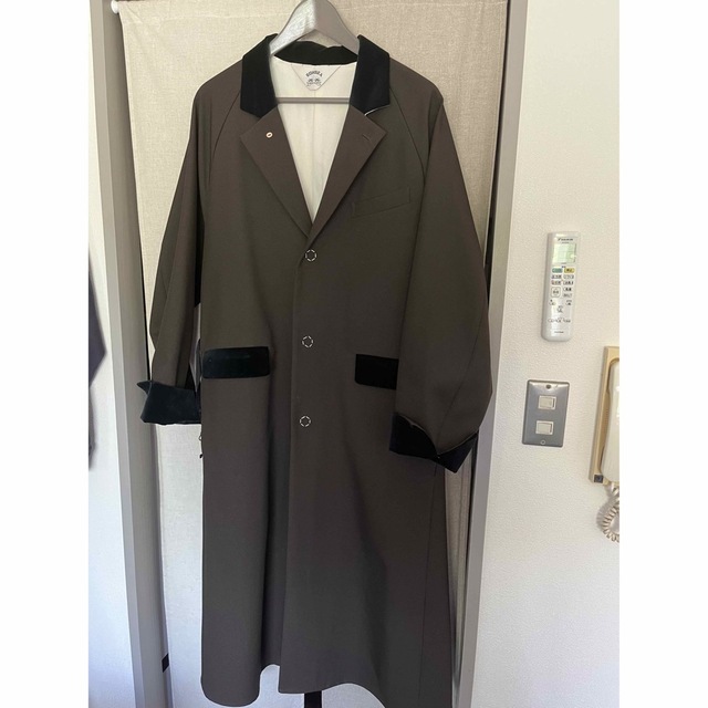 SUNSEA(サンシー)のSUNSEA 18AW POLYYS WOOL COAT メンズのジャケット/アウター(チェスターコート)の商品写真