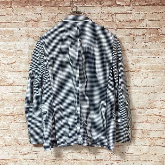 ZARA(ザラ)のザラマン ZARA MAN ジャケット テーラード ギンガムチェック 羽織り メンズのジャケット/アウター(テーラードジャケット)の商品写真