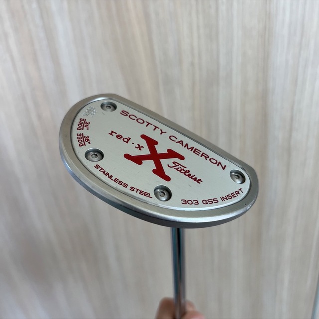 RED X2 スコッティキャメロンパター 34インチ 303 GSSインサート