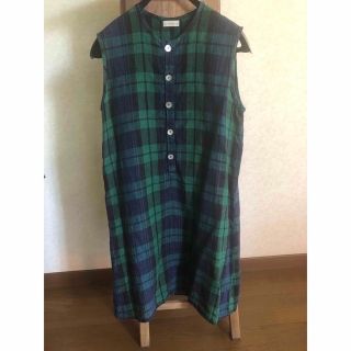 美品♪fog linen workフォグリネンワーク リネンチュニックシャツ