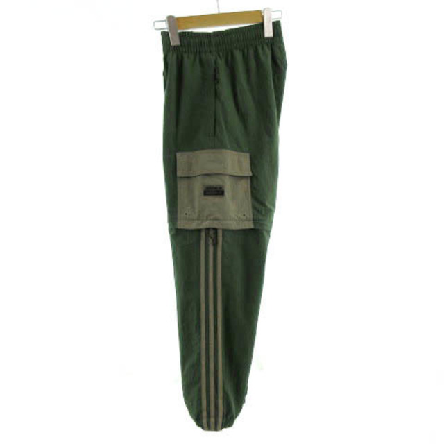 adidas パンツ 2IN1 PANTS カーゴパンツ ロゴ 緑 カーキ S