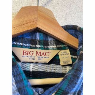 80s BIGMAC ネルシャツ ancellm DAMAGE SWEAT の通販 by 洋服って ...