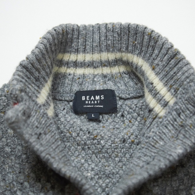 BEAMS(ビームス)のBEAMS HEART ニット カットソー　L メンズのトップス(ニット/セーター)の商品写真