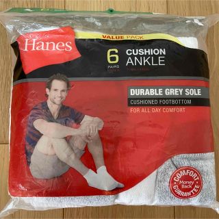 ヘインズ(Hanes)の新品 ヘインズ Hanes アンクルソックス 6ペア (ソックス)