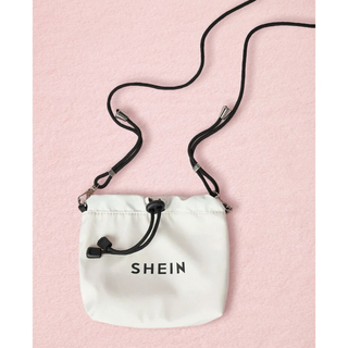 SHEIN 文字グラフィック ドローストリング クロスボディーバッグ(ポーチ)