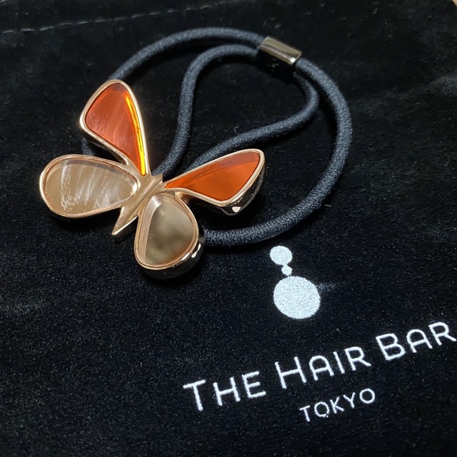美品】コレットマルーフcolette malouf バタフライポニー メタル
