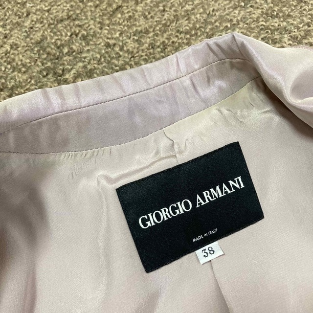 Giorgio Armani(ジョルジオアルマーニ)のジョルジオアルマーニ GIORGIO ARMANI ジャケット テーラード 38 レディースのジャケット/アウター(テーラードジャケット)の商品写真