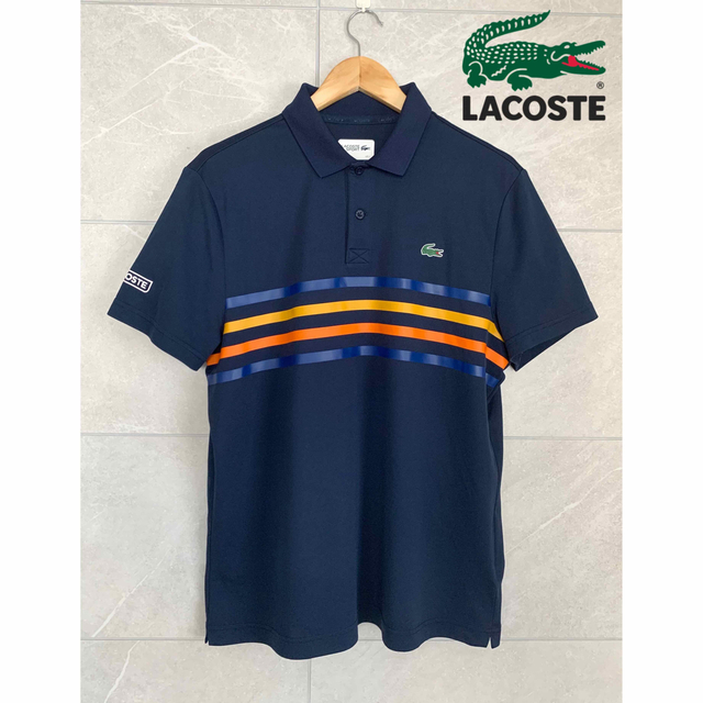 美品 LACOSTE SPORT ラコステ ポロシャツ L