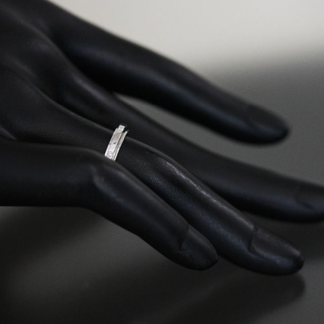 ピアジェ ポセション ダイヤ 7P リング 6.5号 K18WG 2.8mm-