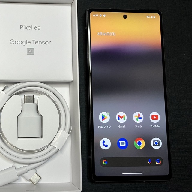 Google pixel 6a スマホ/家電/カメラのスマートフォン/携帯電話(スマートフォン本体)の商品写真