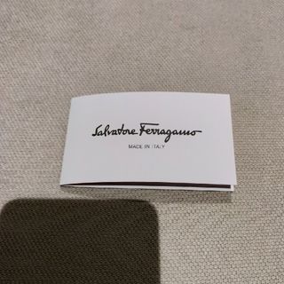 サルヴァトーレフェラガモ(Salvatore Ferragamo)のFerragamo フェラガモ　説明カード(ラッピング/包装)