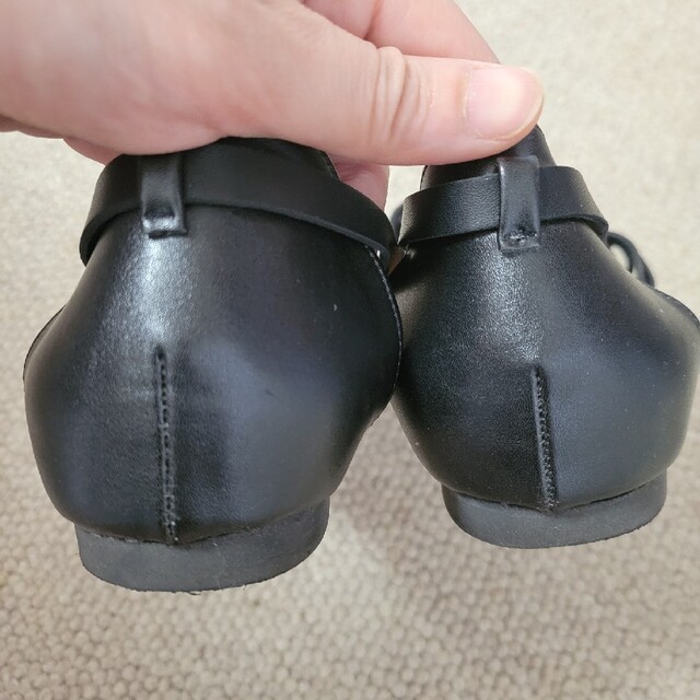 黒サンダルsize24.5夏 レディースの靴/シューズ(サンダル)の商品写真
