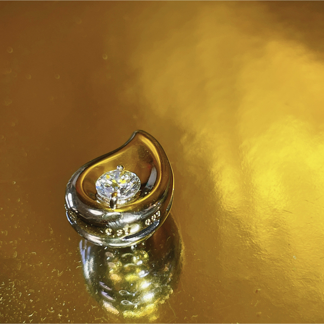 K18WG/YG TASAKI ダイヤモンドペンダントトップ 高質で安価 48%割引
