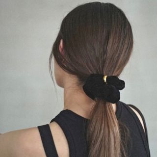 ドゥーズィエムクラス(DEUXIEME CLASSE)の新品　LETICIA RING VELVET(ヘアゴム/シュシュ)