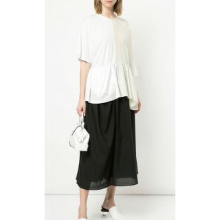 ジルサンダー(Jil Sander)のjilsander ジルサンダー ネイビー スカート 32(ロングスカート)