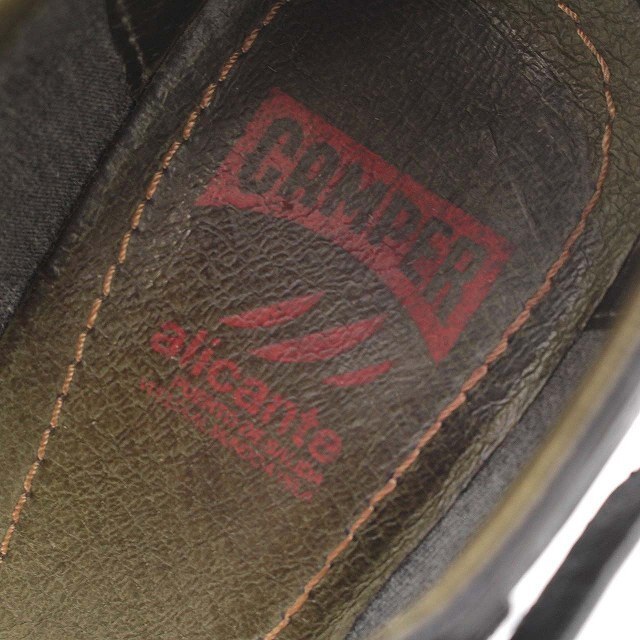 CAMPER(カンペール)のカンペール CAMPER パンプス ウェッジソール 37 23.5cm 黒 レディースの靴/シューズ(ハイヒール/パンプス)の商品写真